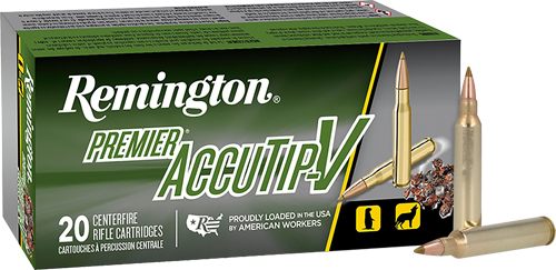 Remington Ammunition 29218 Premier Accutip-V 204 Ruger 32gr V 20 Per Box/10 view 3