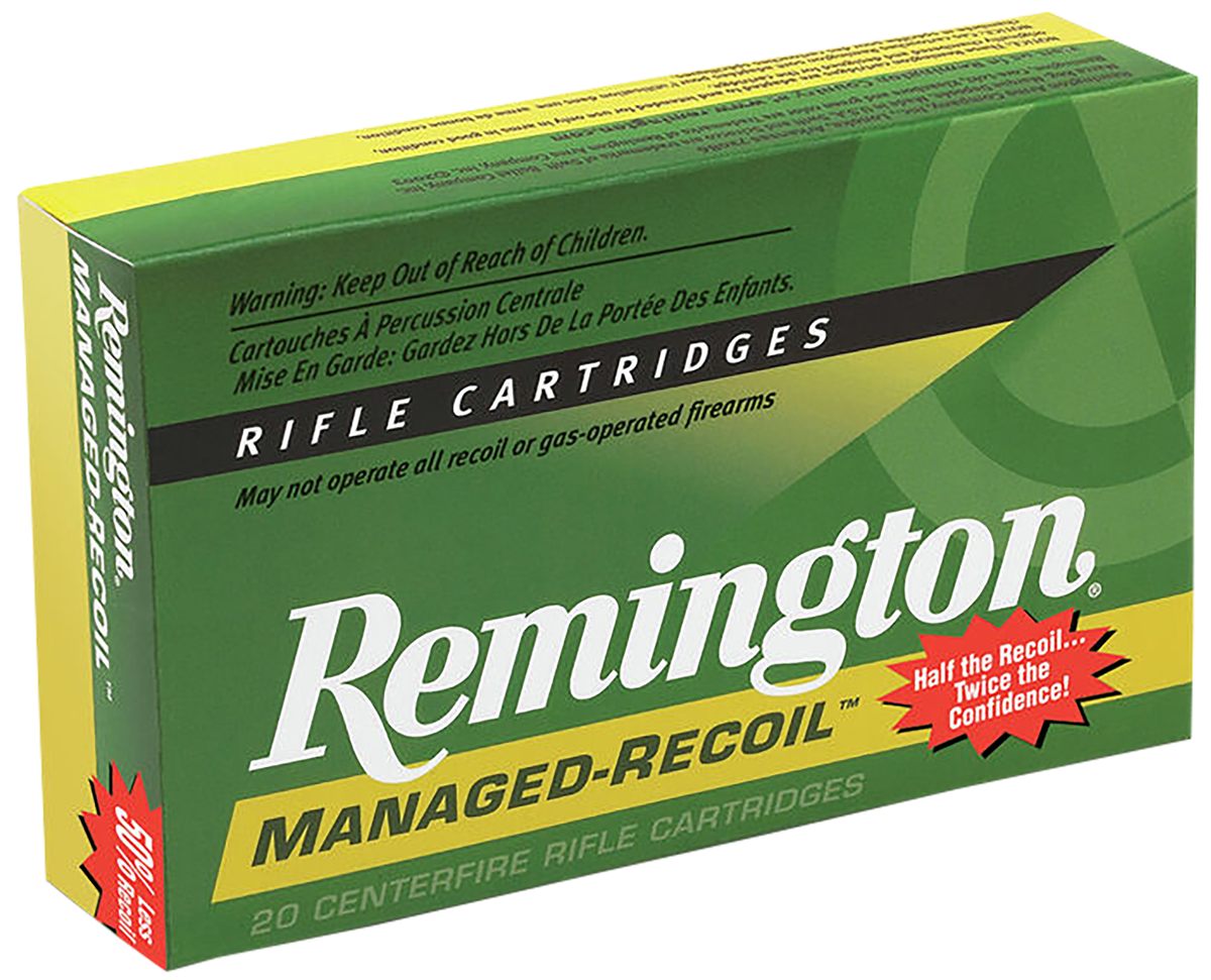 Remington Ammunition 27644 Managed-Recoil 30 Win 125gr Soft Point Core Lokt