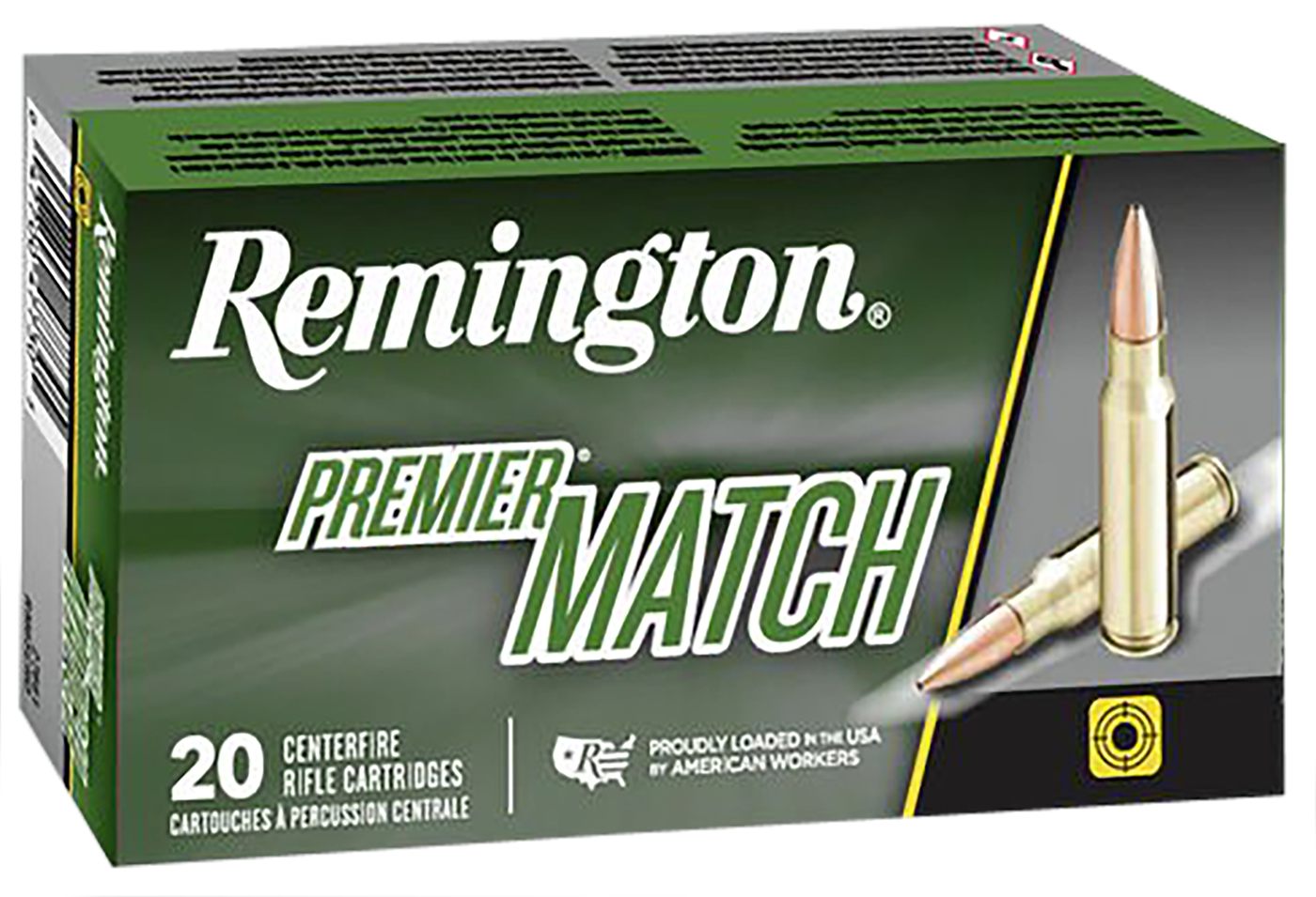 Remington Ammunition 27680 Premier Match 223 69gr Sierra BTHP 20 Per Box/10
