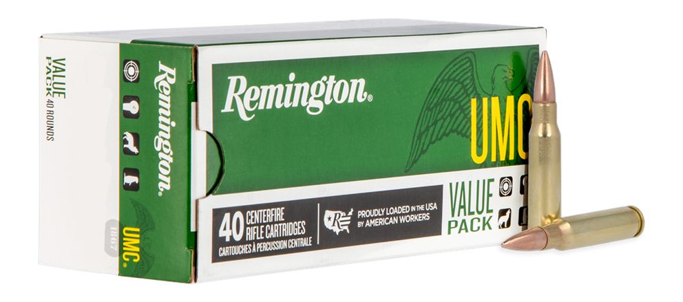Remington Ammunition 23971 UMC Value Pack 308 Win 150gr Full Metal Jacket 4