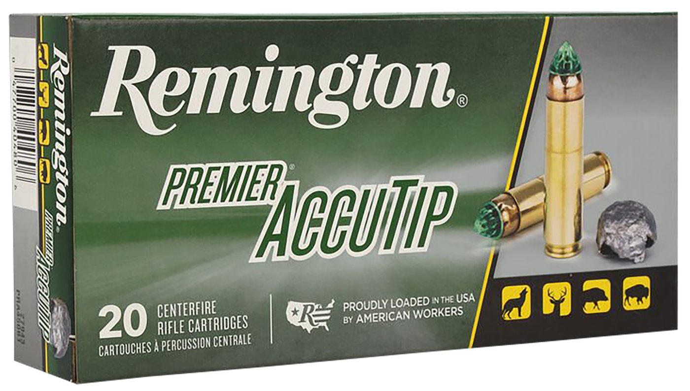 Remington Arms Ammunition 27943 Premier Accutip 450 Bushmaster 260gr 20 Per