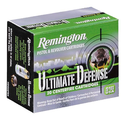 Remington Arms Ammunition 28939 Ultimate Defense Full Size Handgun 40S W 18