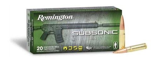 Remington Ammunition 28430 300 Blackout 220gr Open Tip Flat Base 20 Per Box view 3