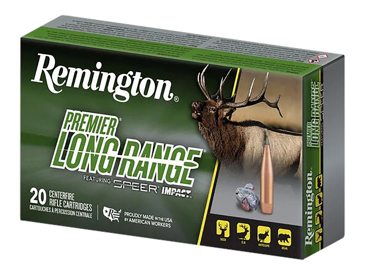 Remington Premier Long Range w/Speer Impact Rifle Ammunition 7mm Mag 175gr