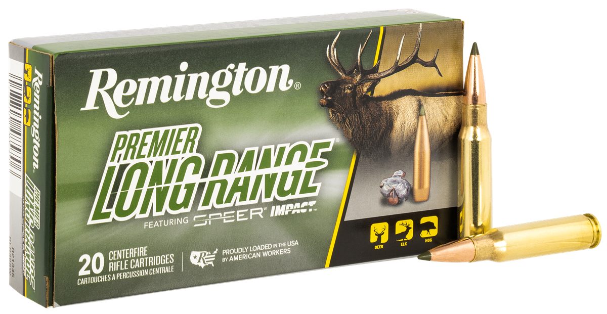 Remington Premier Long Range w/Speer Impact Rifle Ammunition .308 Win 172gr