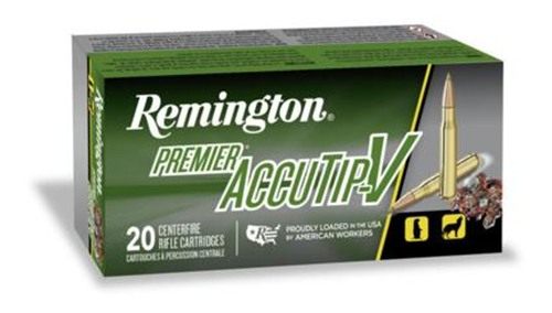 Remington Ammunition 21202 Premier Accutip-V 224 Valkyrie 60gr V Boat Tail view 2