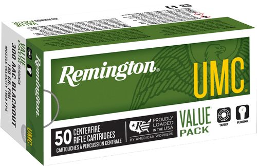 Remington Ammunition 26855 UMC 300 Blackout 150gr Full Metal Jacket 50 Per view 2