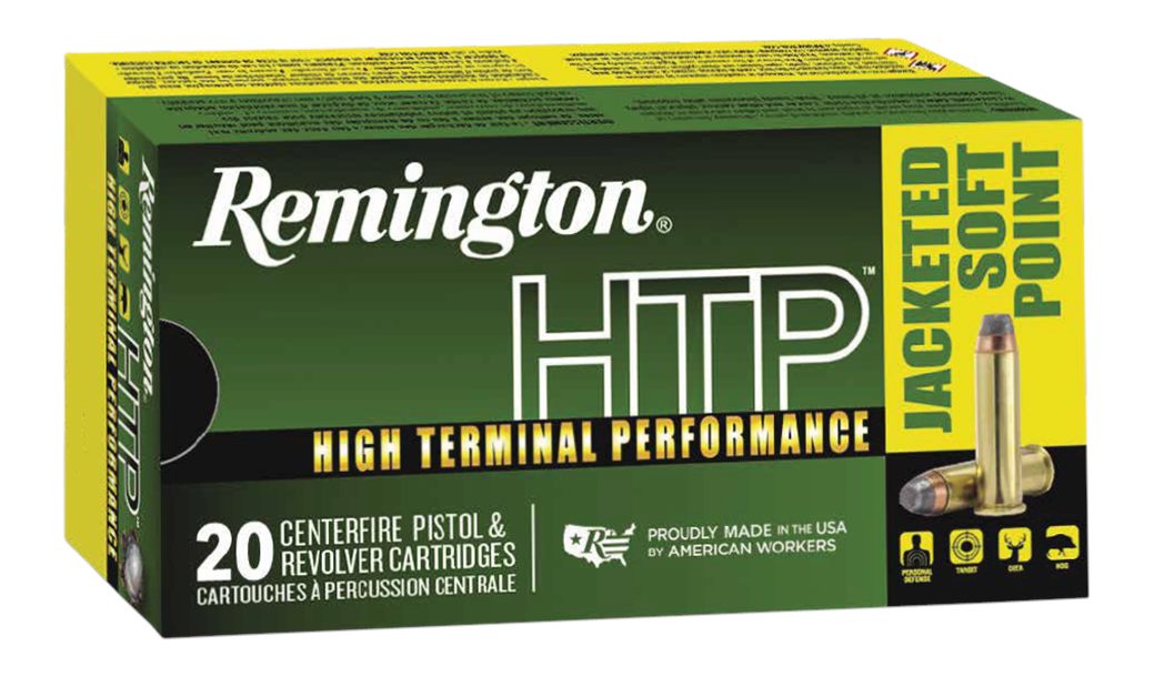 Remington Arms Ammunition 23000 HTP 41 RemMag 210gr Jacketed Soft Point 20