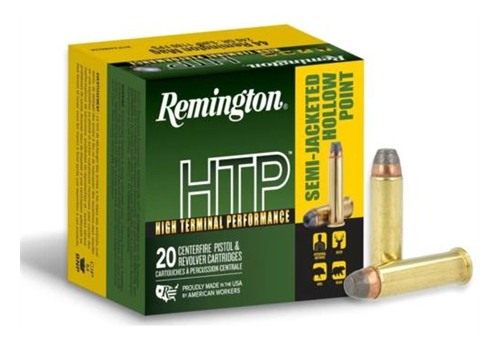 Remington Ammunition 23010 HTP 44 RemMag 240gr Semi Jacketed Hollow Point 2 view 2
