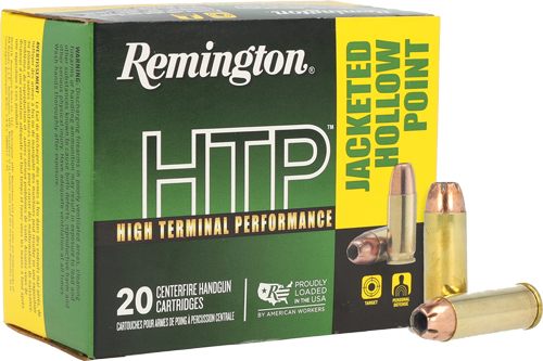 Remington Ammunition 23012 HTP 45 Colt 230gr Jacketed Hollow Point 20 Per B view 2