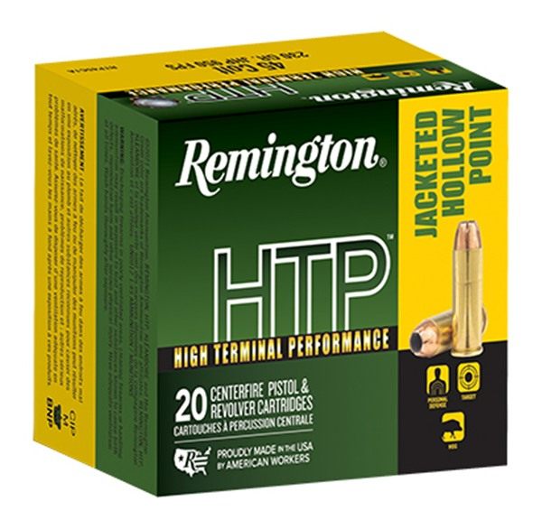 Remington Ammunition 23012 HTP 45 Colt 230gr Jacketed Hollow Point 20 Per B view 4