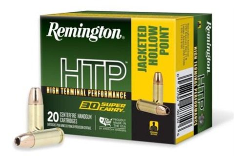 Remington Ammunition R20019 HTP 30 SuperCarry 100gr Jacketed Hollow Point 2 view 3