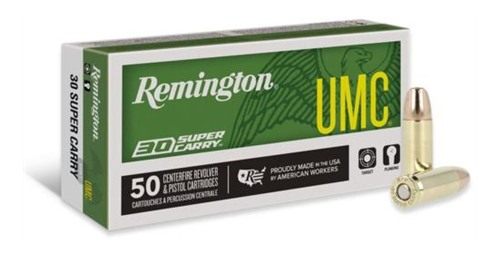 Remington Ammunition R20015 UMC 30 SuperCarry 100gr Full Metal Jacket 50 Pe view 2