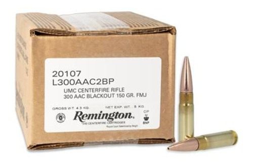 Remington Ammunition 20107 UMC Mega Pack 300 Blackout 150gr Full Metal Jack view 3