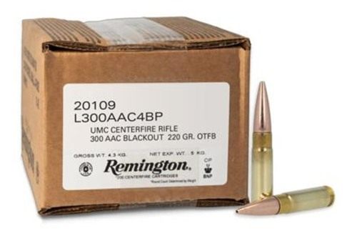 Remington Arms Ammunition 20109 UMC Mega Pack 300 Blackout 220gr Open Tip F view 2