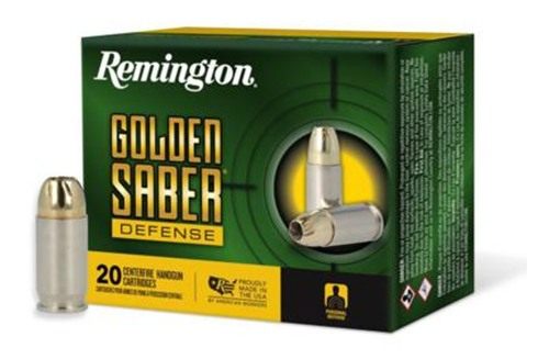 Remington Ammunition 27605 Golden Saber Defense 380ACP 102gr Brass Jacketed view 3