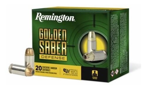Remington Arms Ammunition 27609 Golden Saber Defense 45ACP 185gr Brass Jack view 2