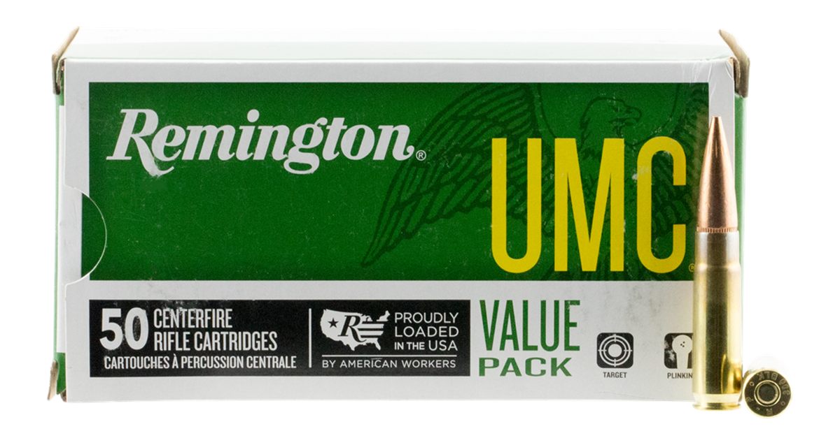 Remington Ammunition 24026 UMC Value Pack 300 Blackout 220gr Open Tip Flat