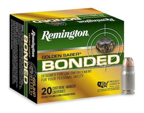 Remington Ammunition 29407 Golden Saber Bonded 357 Sig 125gr Brass Jacketed view 2