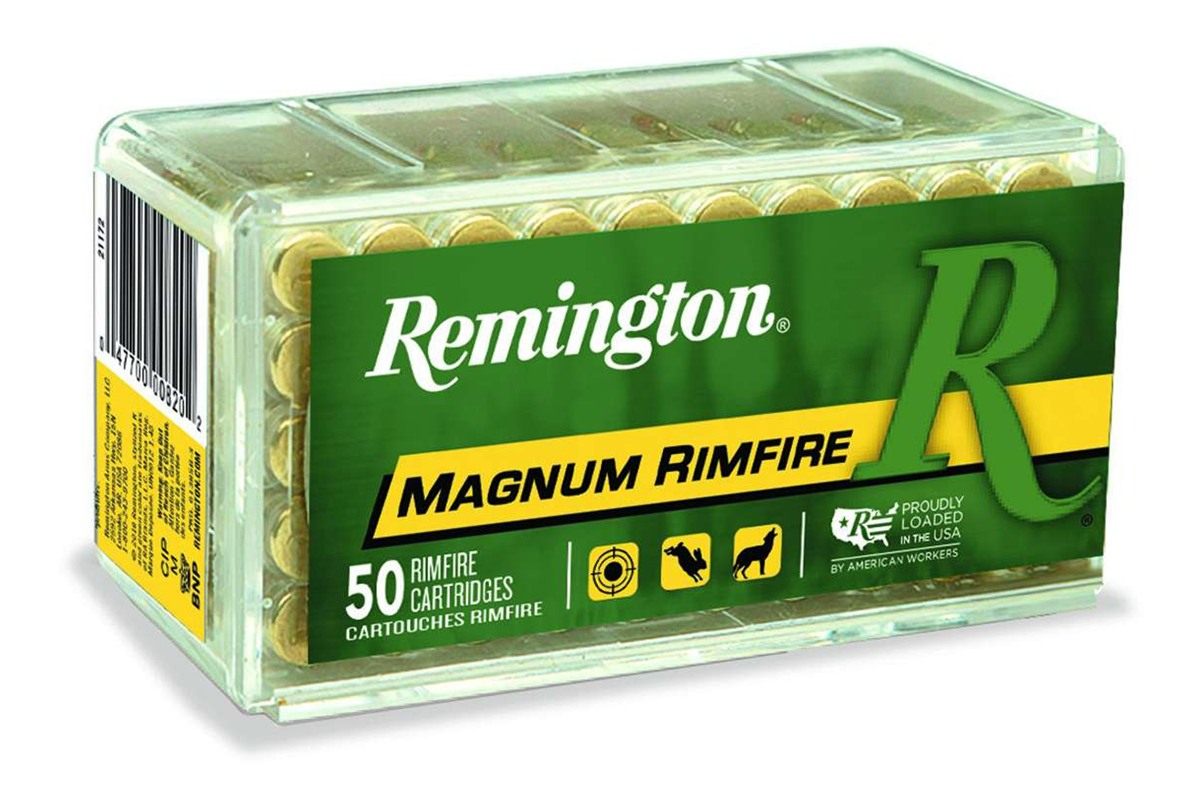 Remington Ammunition 20025 Magnum Rimfire 17HMR 20gr Jacketed Soft Point 50