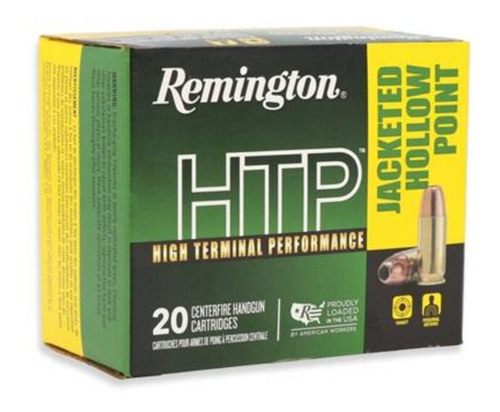 Remington Ammunition 22306 HTP 40S W 155gr Jacketed Hollow Point 20 Per Box view 2