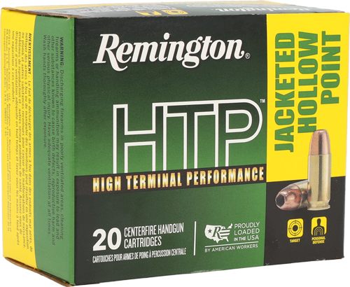 Remington Ammunition 22308 HTP 40S W 180gr Jacketed Hollow Point 20 Per Box view 2