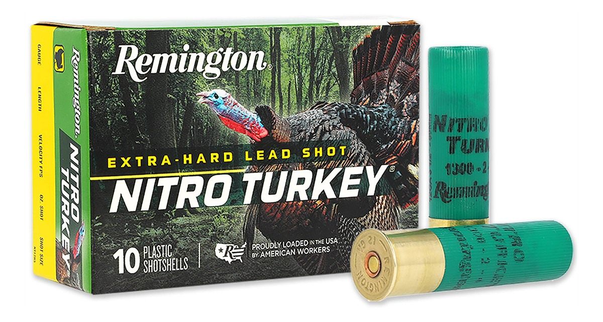 Remington Arms Ammunition 26712 Nitro Turkey 12 Gauge 3.50in 2oz 6 Shot 10