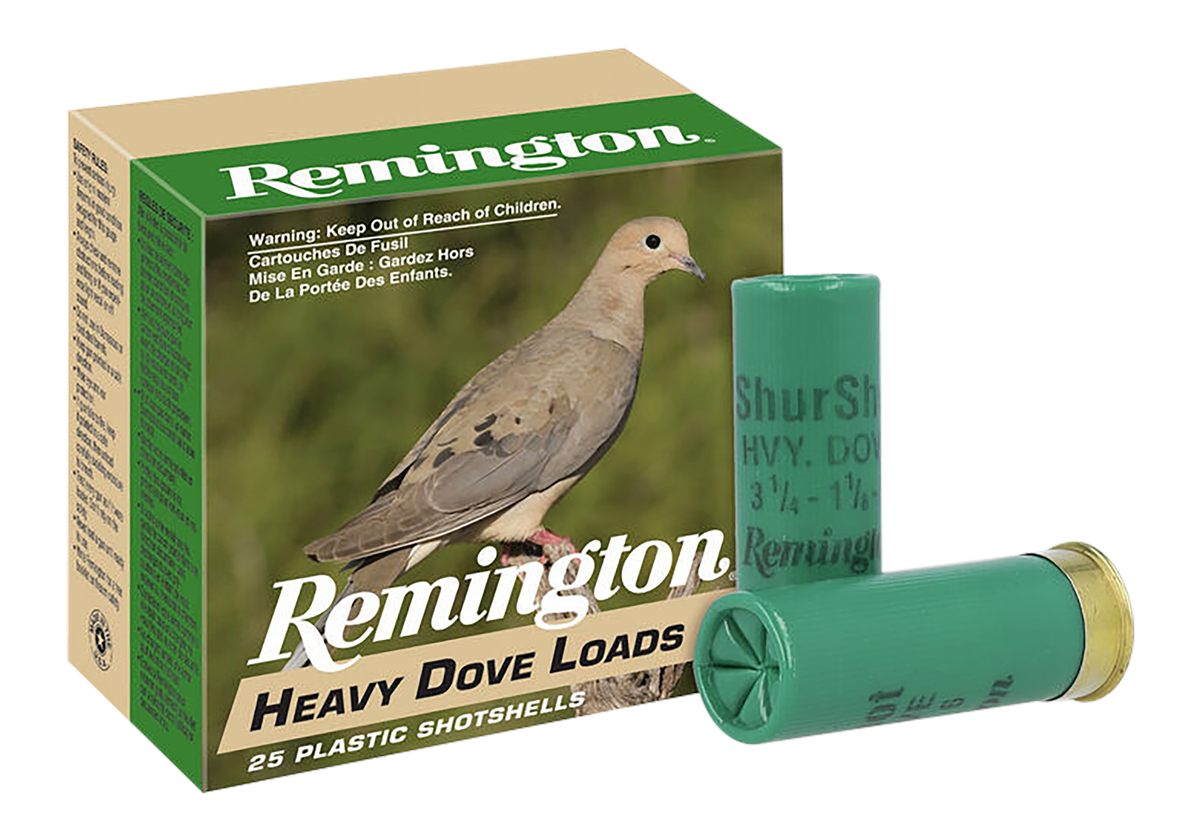 Remington Ammunition 28757 Heavy Dove Loads 12 Gauge 2.75in 1 1/8oz 8 Shot