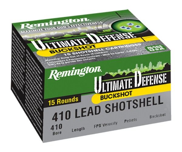 Remington Ammunition 20707 Ultimate Defense Buckshot 410 Gauge 3in 000 Shot view 4