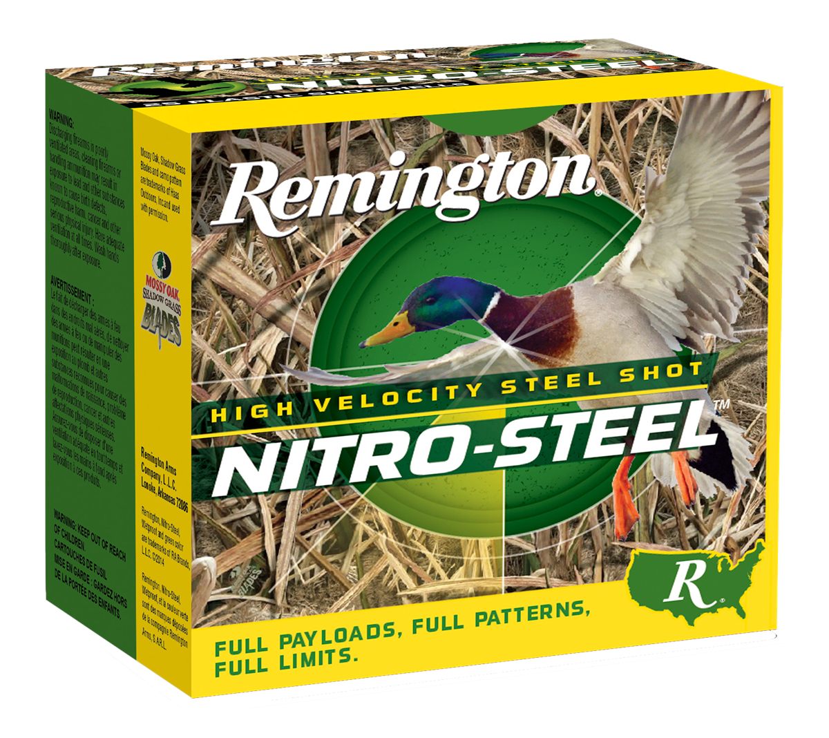 Remington Ammunition 20839 Nitro-Steel High Velocity 12 Gauge 3.50in 1 1/2o