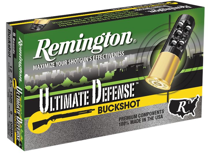 Remington Ammunition 20713 Ultimate Defense Buckshot 12 Gauge 2.75in 00 Sho