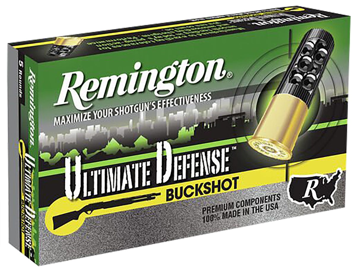 Remington Ammunition 20639 Ultimate Defense Buckshot 12 Gauge 3in 4 Shot 5
