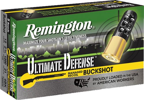 Remington Ammunition 20637 Ultimate Defense Buckshot 12 Gauge 2.75in 4 Shot view 3