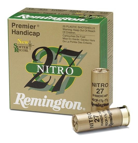 Remington Arms Nitro 27 Target Shotshells 12 ga 2-3/4 in 1/8 oz 8 1235 fps