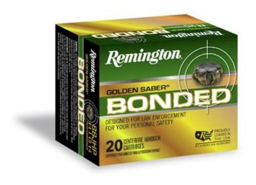 Remington Arms Ammunition R21368 Golden Saber Bonded 10mmAuto 180gr Brass J view 2