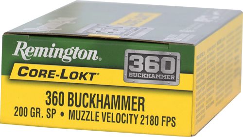 Remington Ammunition R27743 Core-Lokt 360 Buckhammer 200gr Soft Point 20 Pe view 2