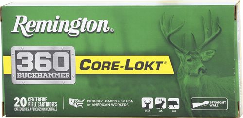 Remington Ammunition R27743 Core-Lokt 360 Buckhammer 200gr Soft Point 20 Pe view 4