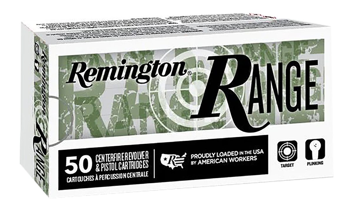 Remington Arms Ammunition R27781 Range 40S W 180gr Full Metal Jacket 50 Per