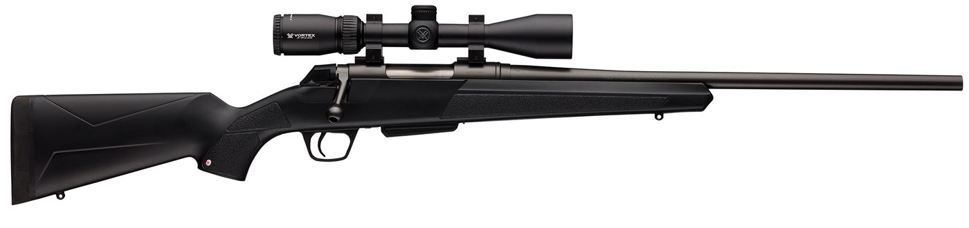 Winchester Guns 535737212 XPR Compact Scope Combo 243 3+1 20in Black Perma