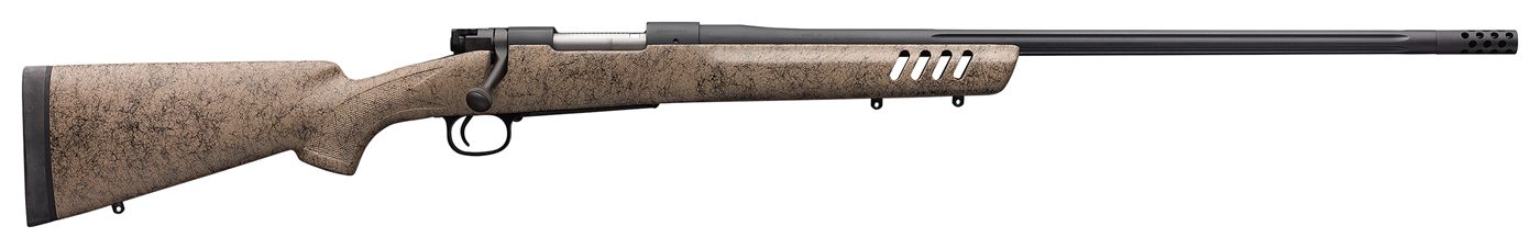 Winchester Guns 535243299 Model 70 Long Range 6.8 Western 4+1 24in Matte Bl