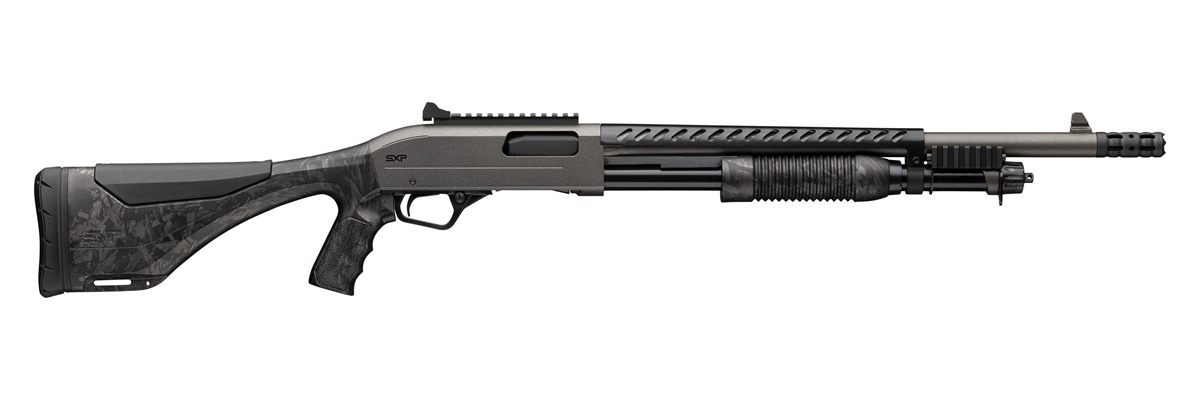 Winchester Repeating Arms SXP Defender 12GA 3in 18in Forged Carbon Gray