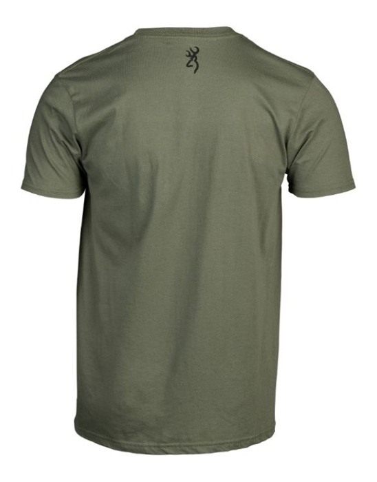 BROWNING SS T-SHIRT CAMO BUCKMARK GREEN/OVIX XLARGE