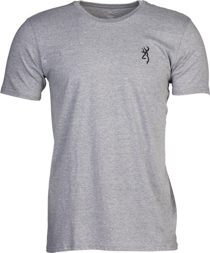BROWNING SS T-SHIRT HUNT TOUGH HEATHER GRAY XLARGE