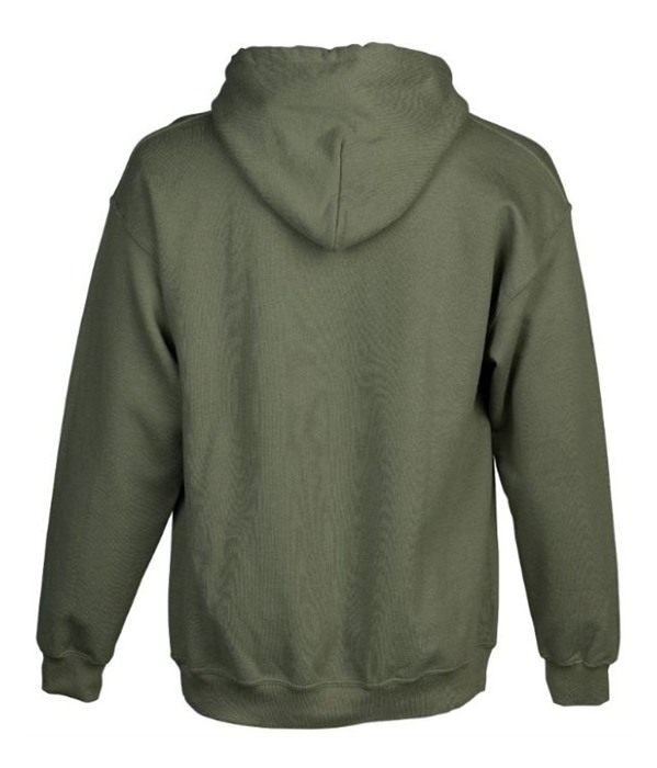 BROWNING HOODIE VINTAGE EMBLEM WHITETAIL GREEN LARGE