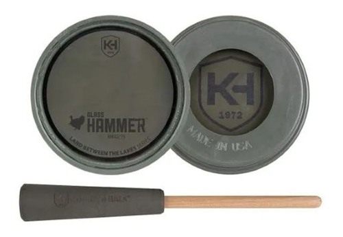 Moultrie Enterprises Knight Hale Glass Hammer Pot Turkey Call Lbtl Series