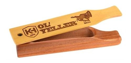 KNIGHT AND HALE OL' YELLER BOX CALL YELLOWHEART/MAHOGANY