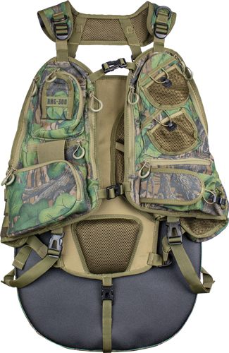 Moultrie Enterprises Knight Hale Run N' Gun 300 Turkey Vest Mossy Oak Full view 4