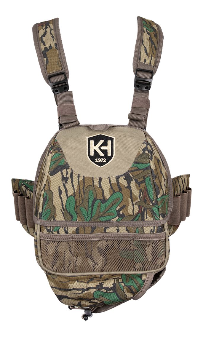 Moultrie Feeders KHT0251 Run N Gun 100 Chest Rig Mossy Oak Greenleaf