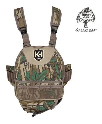 Moultrie Feeders KHT0251 Run N Gun 100 Chest Rig Mossy Oak Greenleaf view 2