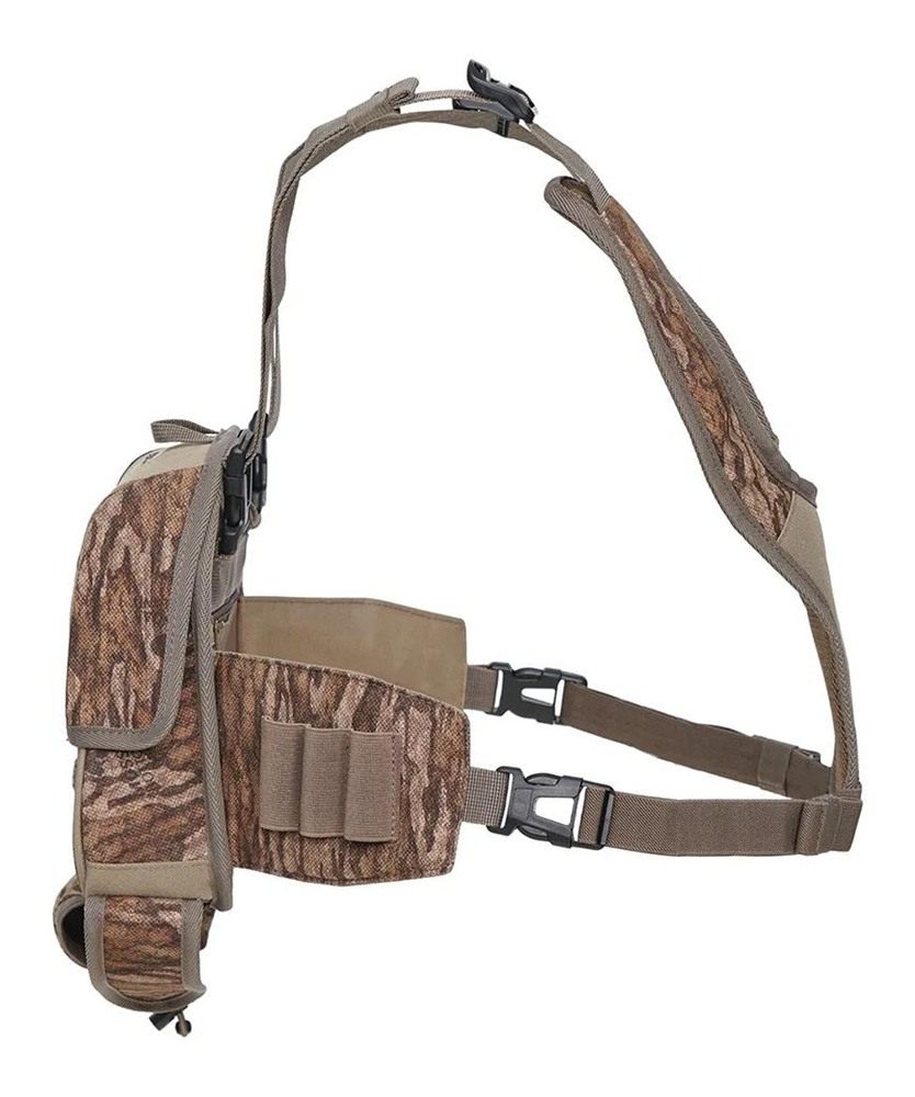 Moultrie Feeders Knight Hale Run N' Gun 100 Turkey Chest Rig Vest Mossy Oak view 3